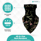 Bandana with Earloops - Design 24